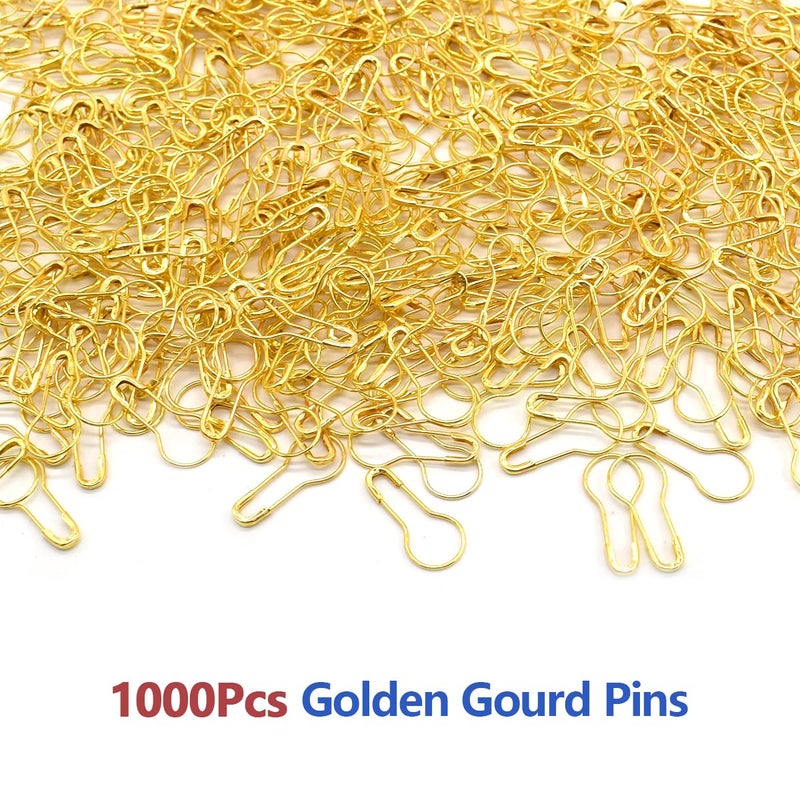 Renashed 1000pcs 0.85 Inch Clothing Tag Pins Bulb Pin Metal Gourd Pin DIY Home Accessories Safety Pins Bulb Pin - Image 3